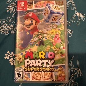 Mario party superstars Nintendo switch case only!